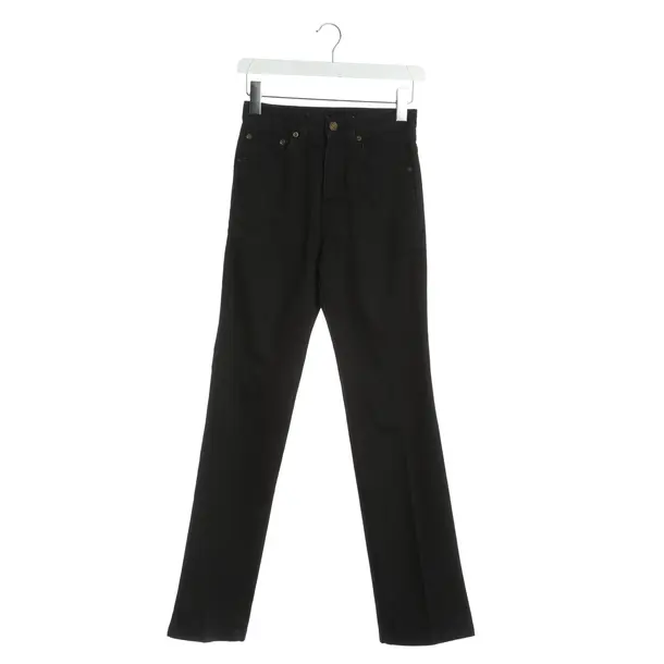 Jeans Straight Fit, in Schwarz, Baumwolle, Saint Laurent