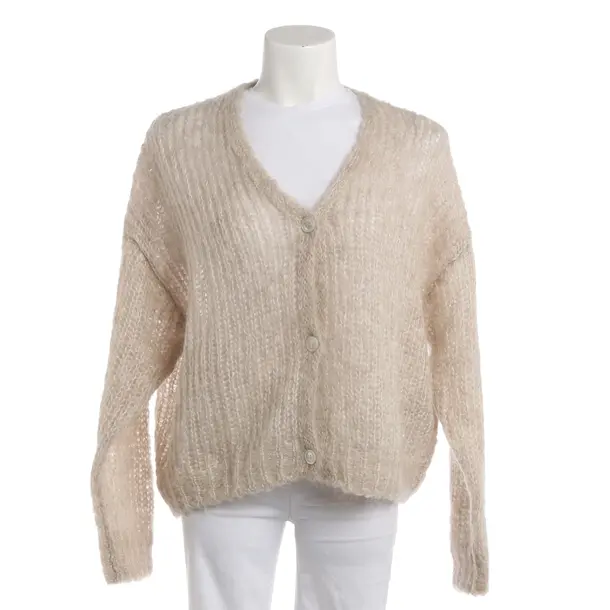 Cardigan, in Cream, Polyamide, Max Mara