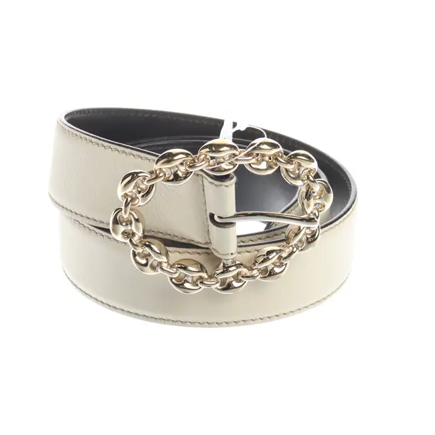 Belt, in Beige, Leather, Gucci