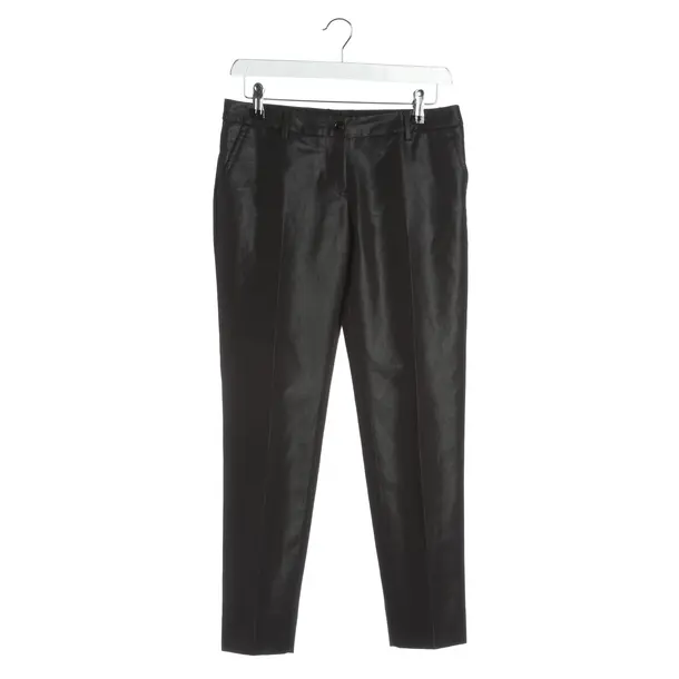 Pants, in Black, Cotton, Tagliatore