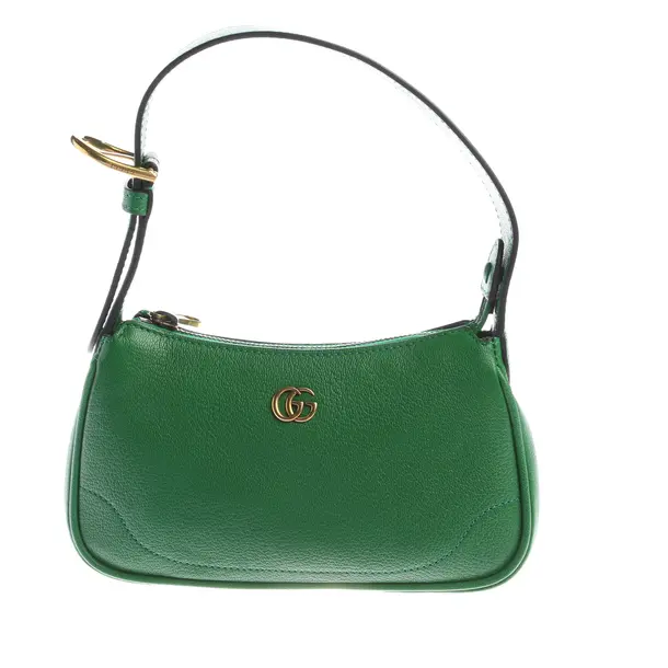 Handtasche, in Grün, Leder, Gucci
