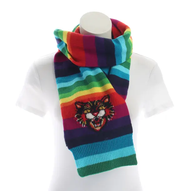 Schal, in Mehrfarbig, Wolle, Gucci