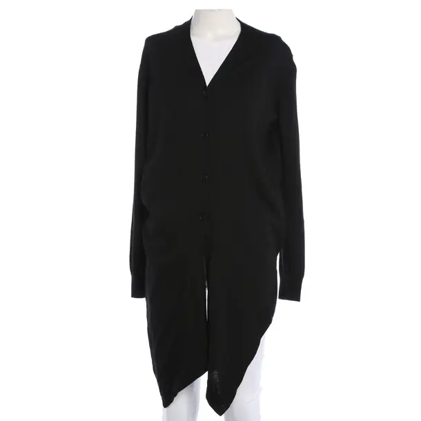 Strickjacke, in Schwarz, Baumwolle, Jil Sander