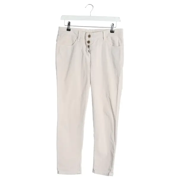Pantaloni, in Crema, Cotone, Brunello Cucinelli