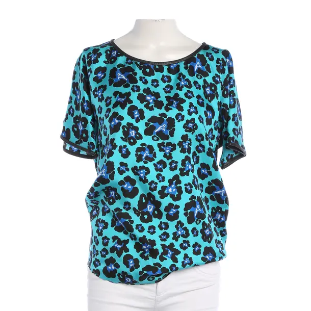 Blouse, in Turquoise, Silk, Dsquared