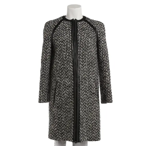 Mid-Season Coat, in Black, Wool, Saint Laurent