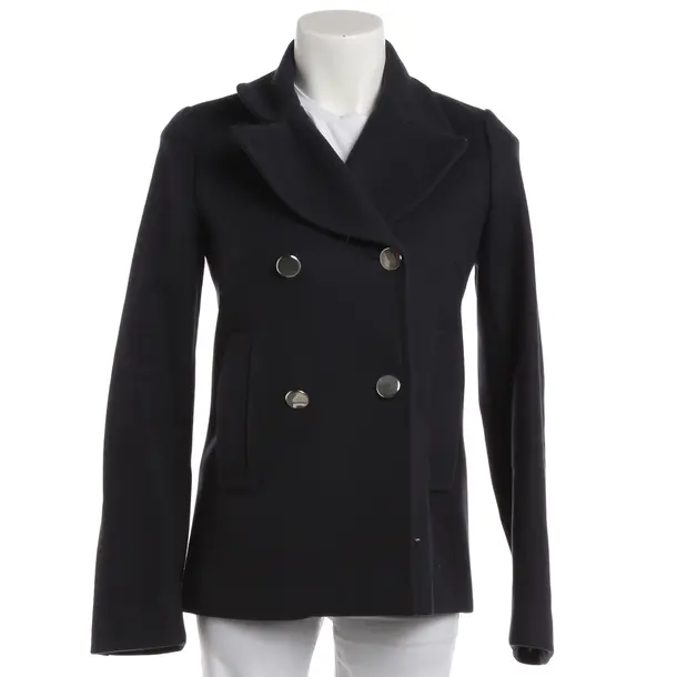 Mid-Season Jacket, in Navy, Wool, Dondup