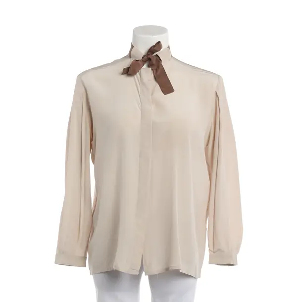 Bluse, in Hellbraun, Seide, Dior