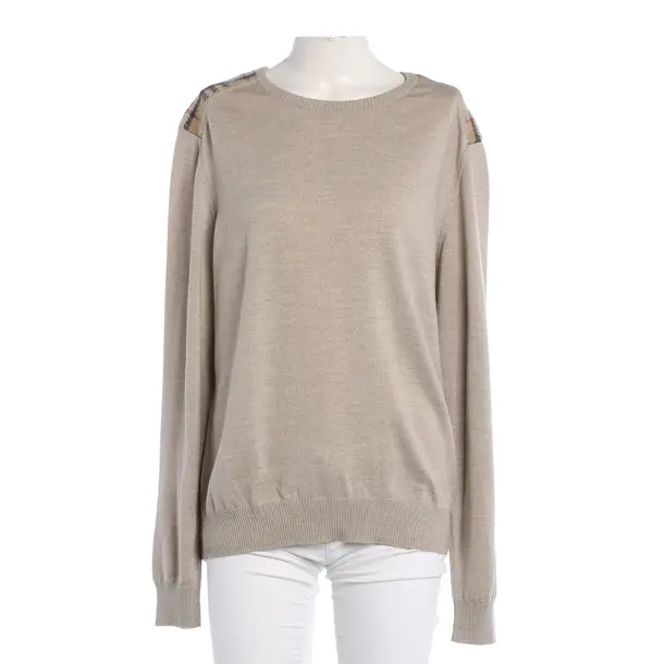 Wool Jumper, in Light Brown, Wool, Burberry London