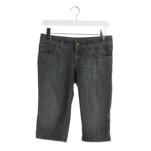 Bermuda Shorts, in Navy, Cotton, Gucci