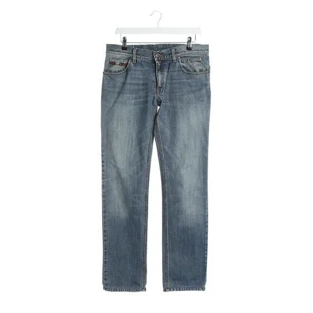 Jeans Straight Fit, in Blau, Baumwolle, Gucci