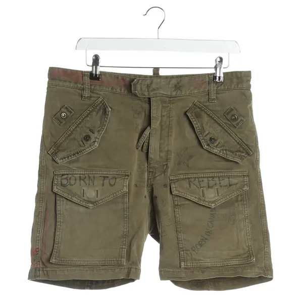 Shorts, in Camouflage, Cotton, Dsquared