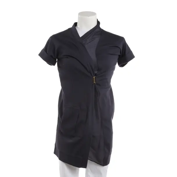 Cardigan, in Grigio scuro, Cotone, Brunello Cucinelli