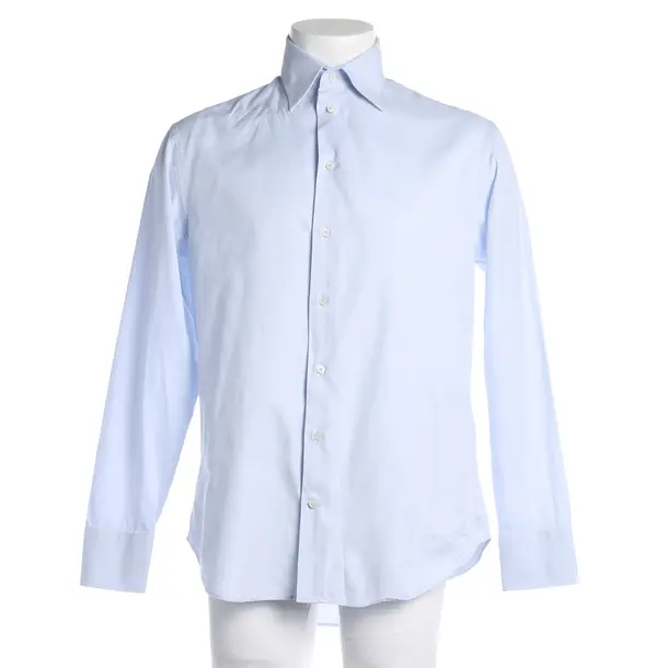 Hemd, in Blau, Baumwolle, Armani Collezioni