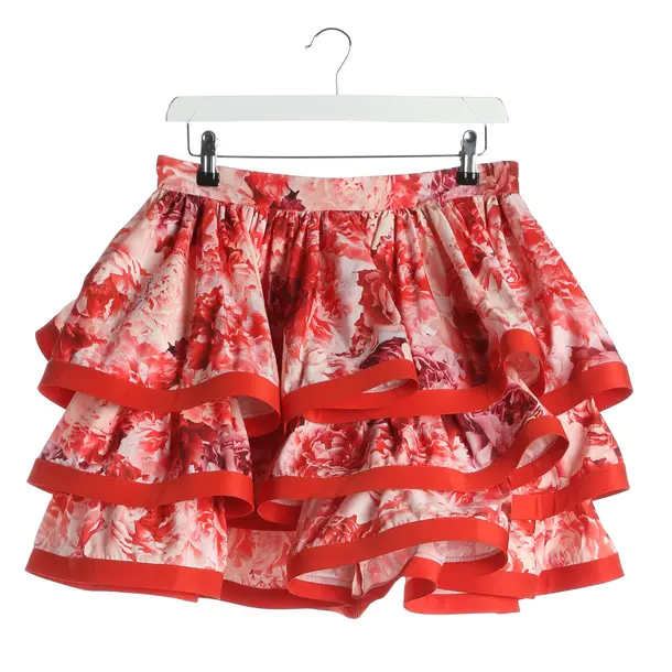 Gonna, in Rosso, Poliestere, Elisabetta Franchi