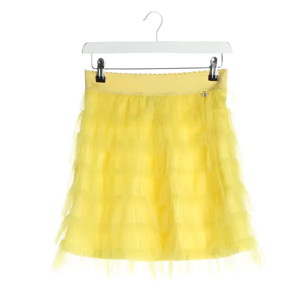 Skirt, in Yellow, Polyamide, Elisabetta Franchi
