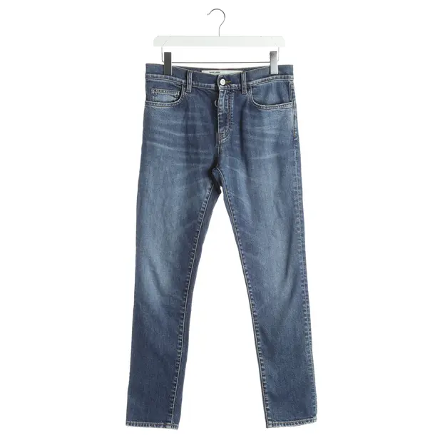 Jeans Skinny, in Blau, Baumwolle, Off-White