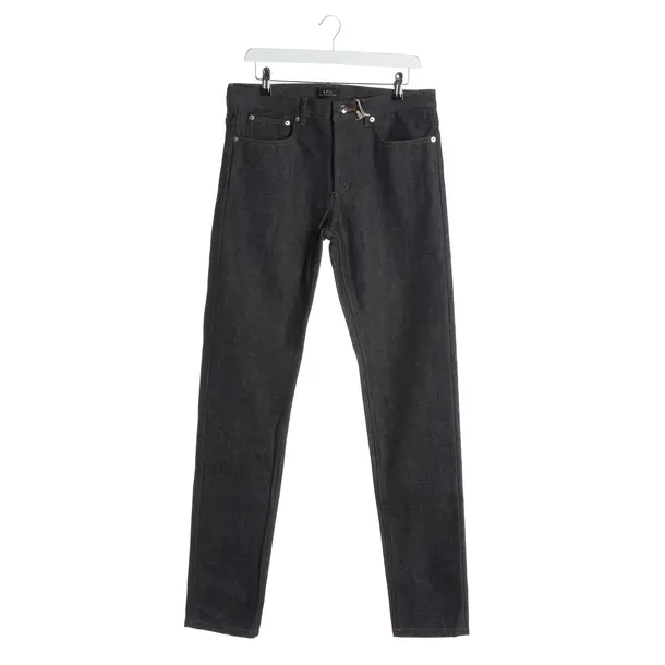 Jeans Straight Fit, in Blau, Baumwolle, A.P.C