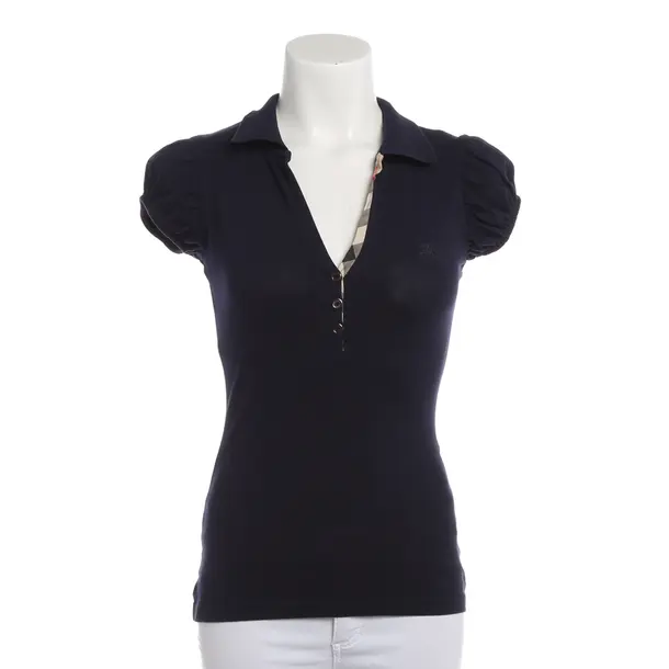 Polo Shirt, in Navy, Cotton, Burberry Brit