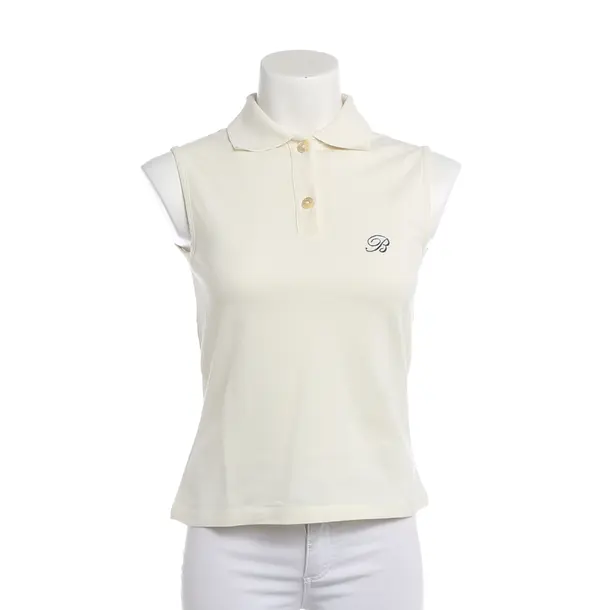 Top, in Pastellgelb, Baumwolle, Blumarine