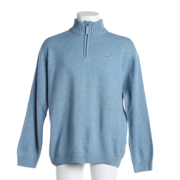 Jumper, in Blue, Wool, Lacoste