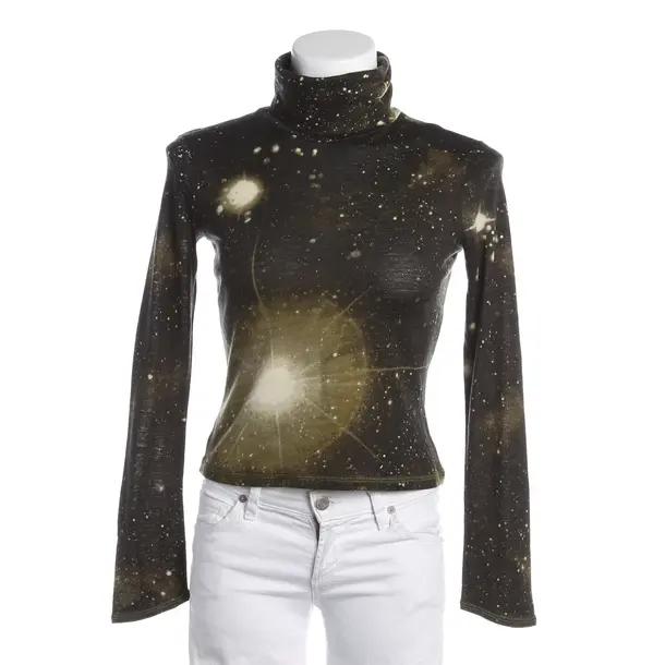 Long Sleeve Shirt, in Green, Wool, cavalli CLASS