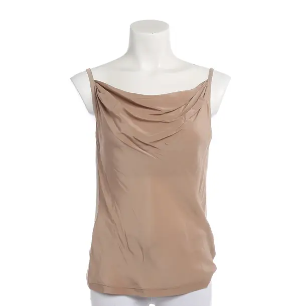 Top, in Light Brown, Polyester, Max Mara