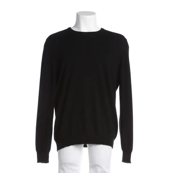 Jumper, in Black, Cashmere, Gran Sasso