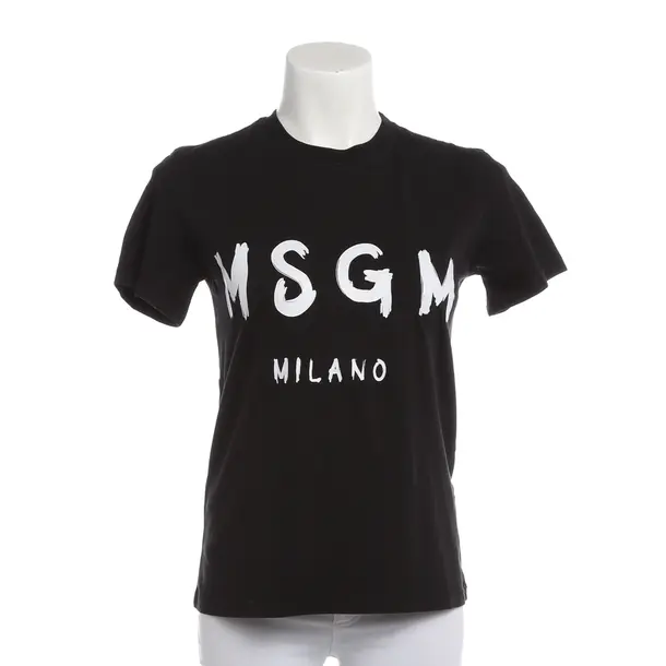 Shirt, in Black, Cotton, MSGM