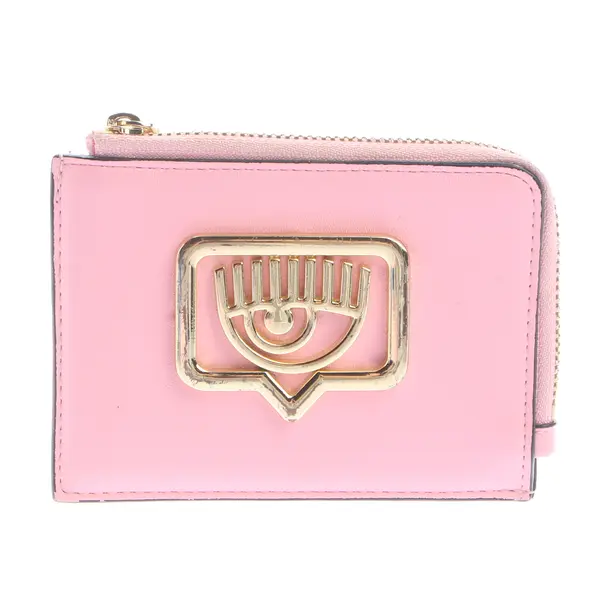 Wallet, in Pink, Leather, Chiara Ferragni