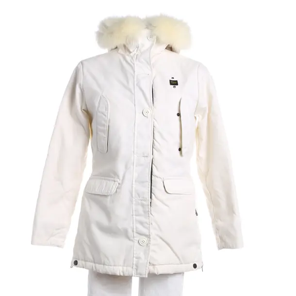 Winterjacke, in Cream, Polyamid, Blauer USA