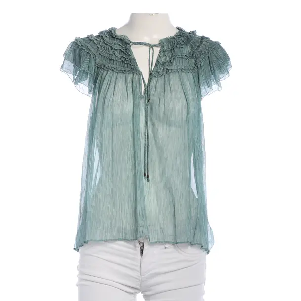 Camicetta, in Verde, Seta, Ulla Johnson