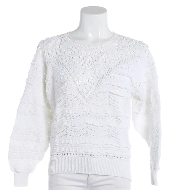 Jumper, in White, Cotton, Isabel Marant