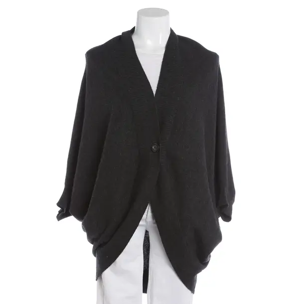 Strickjacke, in Dunkelgrau, Kaschmir, Allude