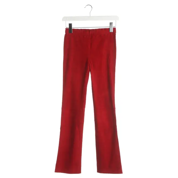 Pants, in Red, Leather, Stouls