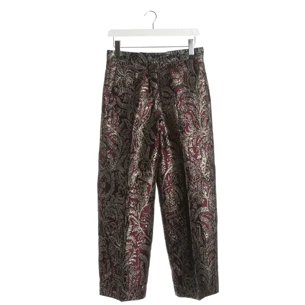 Pants, in Bordeaux, Polyester, Max Mara