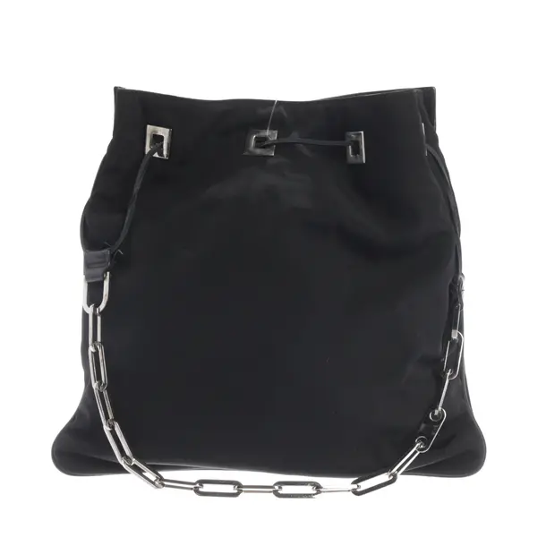 Shoulder Bag, in Black, Polyester, Gucci