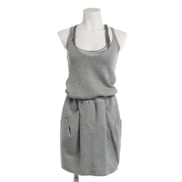 Abito, in Grigio, Seta, Brunello Cucinelli