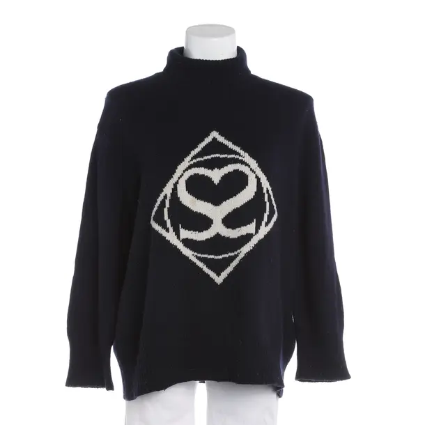 Jumper, in Navy, Wool, Sandro