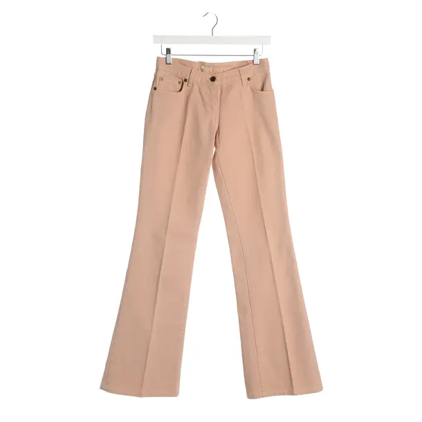 Pants, in Beige, Cotton, Miu Miu