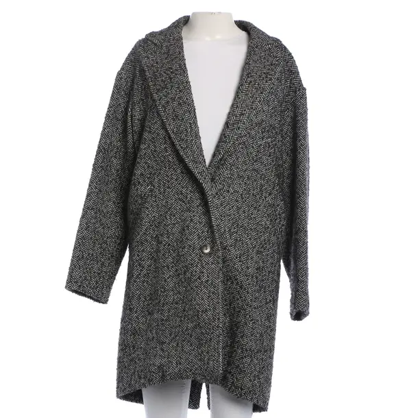 Cappotto mezza stagione, in Grigio scuro, Lana, Isabel Marant Étoile