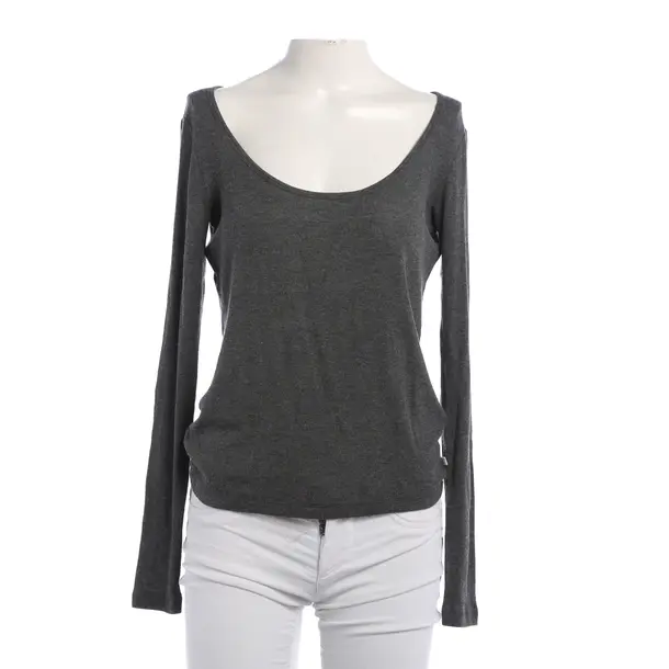 Longsleeve, in Grau, Modal, Closed