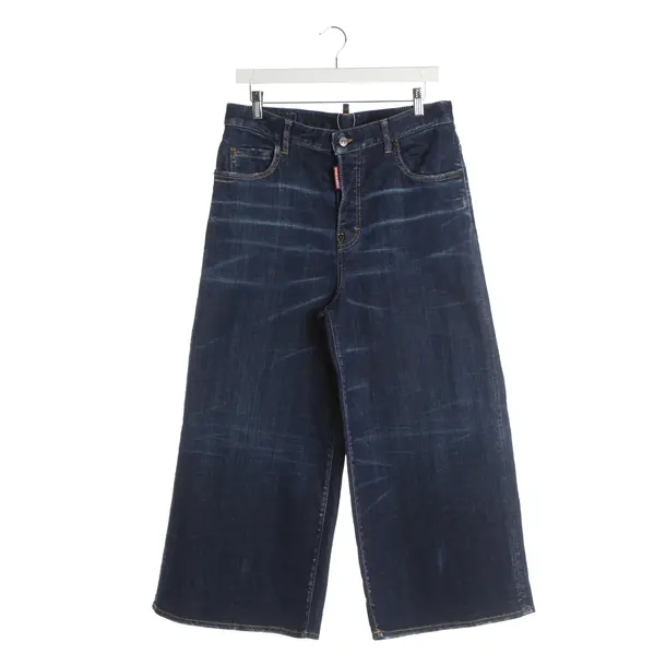 Jeans Straight Fit, in Navy, Baumwolle, Dsquared
