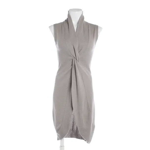 Kleid, in Grau, Kaschmir, Brunello Cucinelli