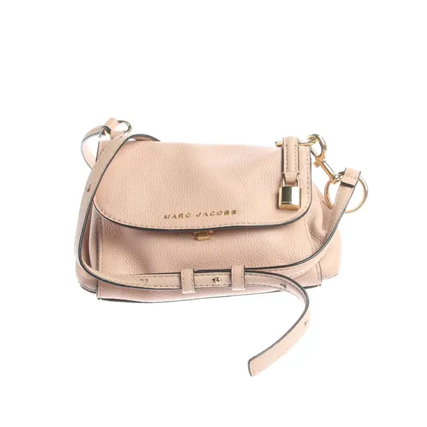 Schultertasche, in Hellrosa, Leder, Marc Jacobs