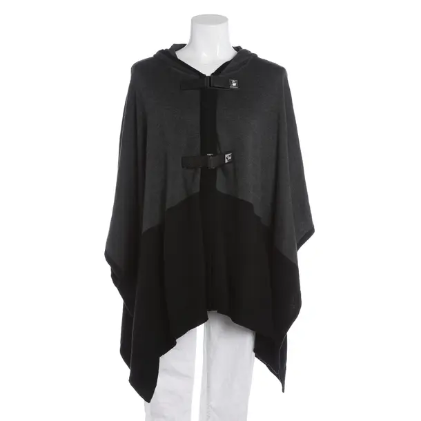 Poncho, in Dark Gray, Cotton, Michael Kors