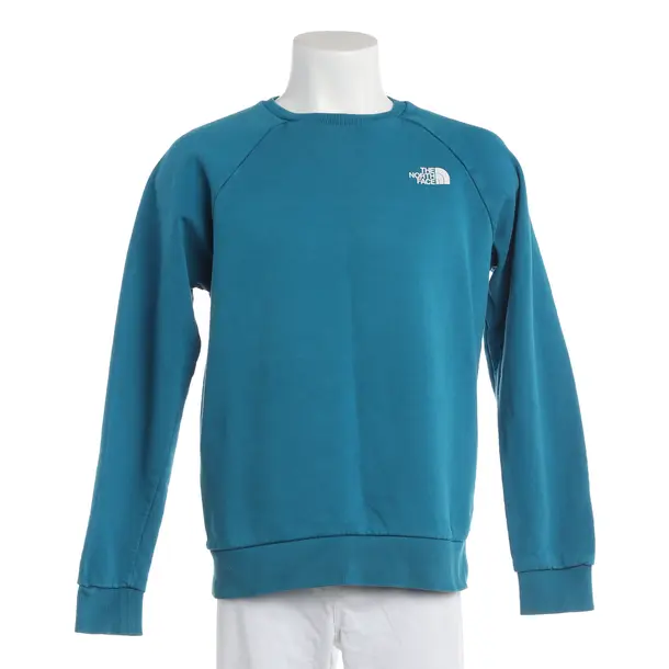 Sweatshirt, in Turquoise, Cotton, The North Face