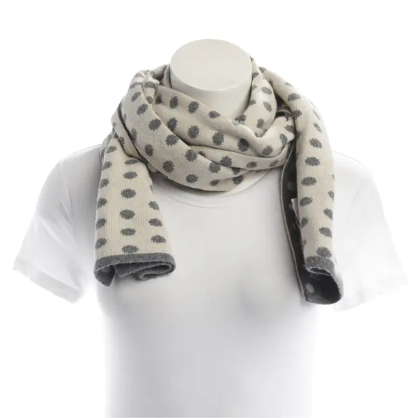 Scarf, in Gray, Cotton, Altea