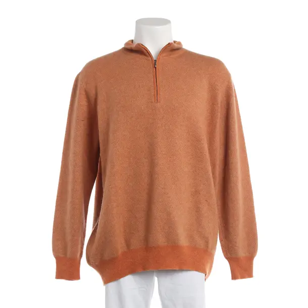 Jumper, in Peach, Cashmere, Loro Piana