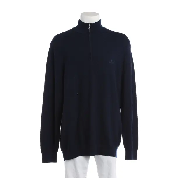 Jumper, in Navy, Wool, Gant